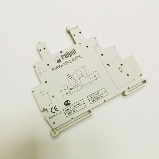 PI6W-1P-24VDC 24V 6A 1C 5PIN RELPOL SOKET RÖLE resmi