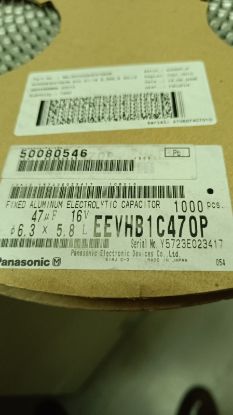 EEVHB1C470P 47MF 16V 6.3x5.8 PANASONIC SMD KONDANSATÖR resmi