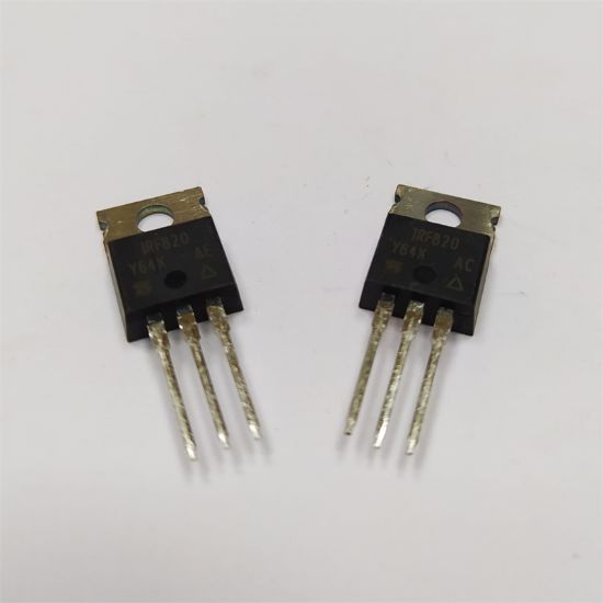 IRF820 4A 500V TO220 MOSFET TRANSİSTÖR resmi