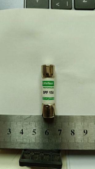 SPF15A 15A 10x38mm PORSELEN LİTTELFUSE Sigorta resmi