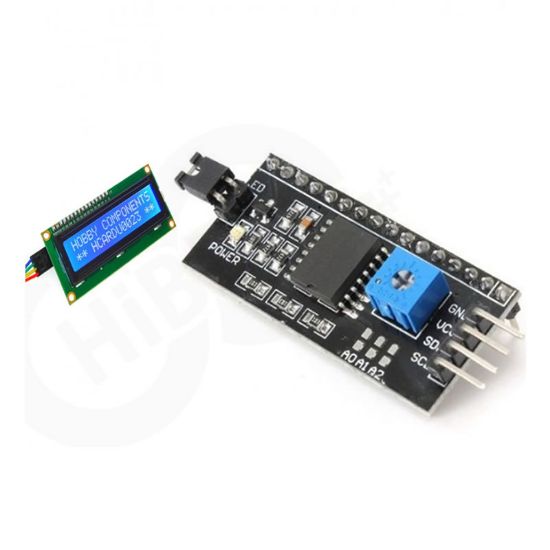 IIC/I2C Serial interface board 2x16 LCD için resmi