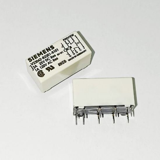 V23042-B2201-B101 5V 1A 2C 10PIN SIEMENS Telekom RÖLE resmi