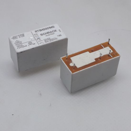 RT9H0001WG 12V 10A 1NO 5PIN SCHRACK GÜÇ RÖLE resmi