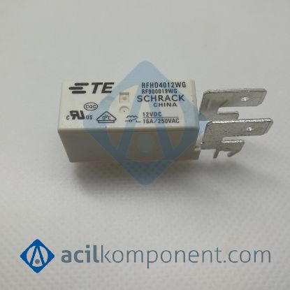 RFHD4012WG 12V 16A 1NO 6PIN SCHRACK GÜÇ RÖLE resmi