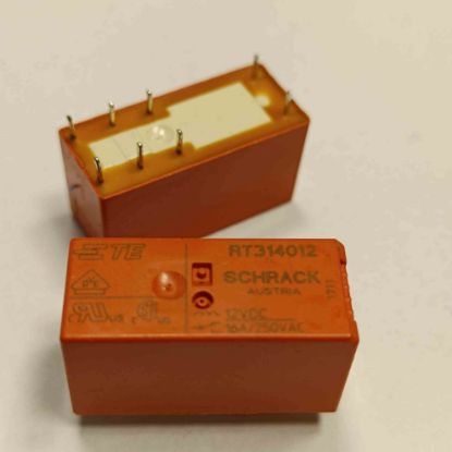 RT314012 12V 16A 1C 8PIN SCHRACK GÜÇ RÖLE resmi