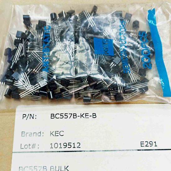 BC557B TO-92 SEMICONDUCTORS MUHTELİF TRANSİSTÖR resmi