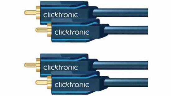 RCA PLUG 3M CLICK TRONICK KABLOLAR resmi