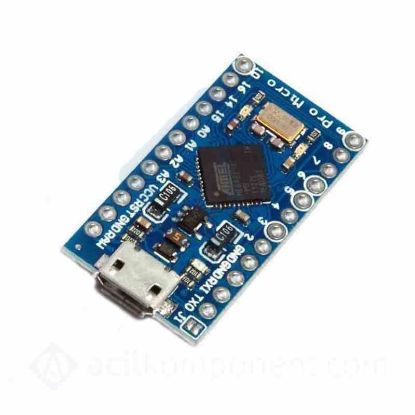 Arduino Pro Micro Usb kablosu birlikte resmi