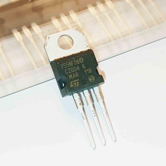 P55NF06 50A 60V TO220 ST MOSFET TRANSİSTÖR resmi