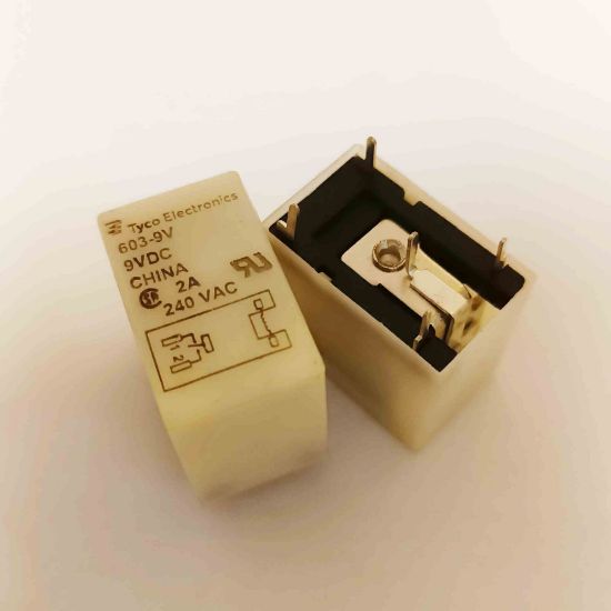 603-9v-9v-2a-5pin-tyco-trİmer-röle resmi