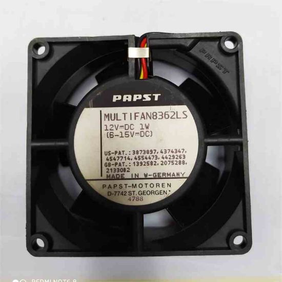 8362LS 12V 1W 80x80x32 PAPST FAN resmi