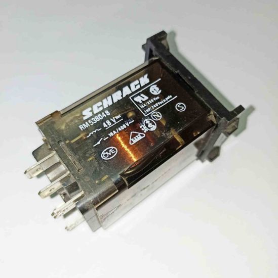 RM538048 48V 16A 6PIN SCHRACK GÜÇ RÖLE resmi