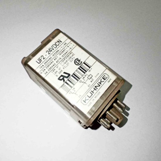 uf2-24vdc-24vdc-10a-2c-8pin-kuhnke-güç-röle resmi