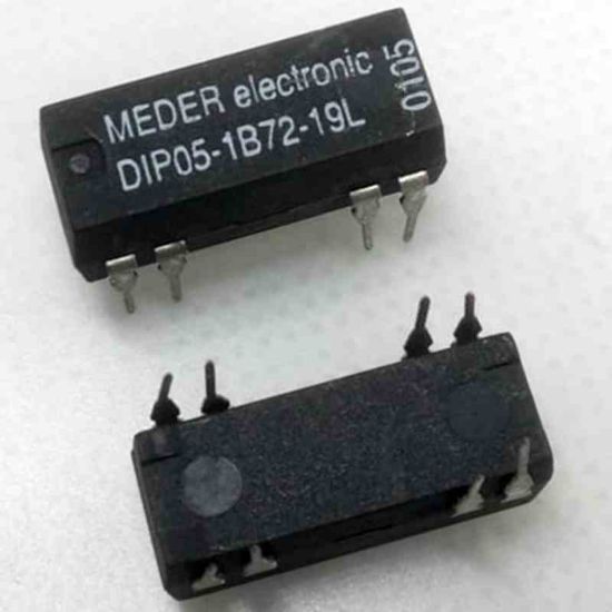 DIP05-1B72-19L 5V 1A MEDER Reed RÖLE resmi