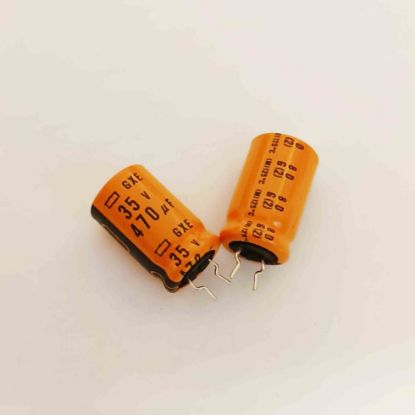 470MF 35V 12.5x20 NİPPON ELKO KONDANSATÖR resmi