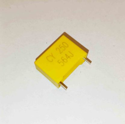 CY250 564J 560NF 250V 15mm DOKME OSRAM POLYESTER KONDANSATÖR resmi