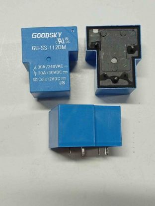 GU-SS-112DM 12V 30A 1C 5PIN GOODSKY GÜÇ RÖLE resmi