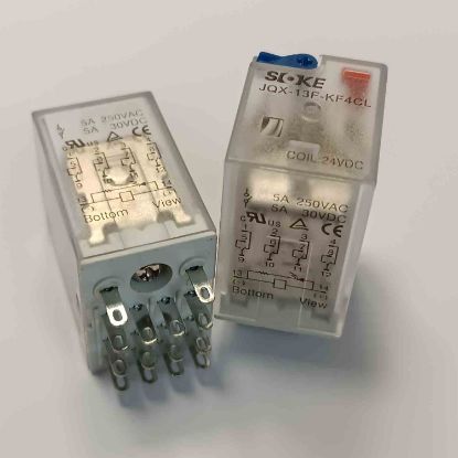 JQX-13F-KT4CL 24VDC 5A 4C 14PIN SOKE GÜÇ RÖLE resmi