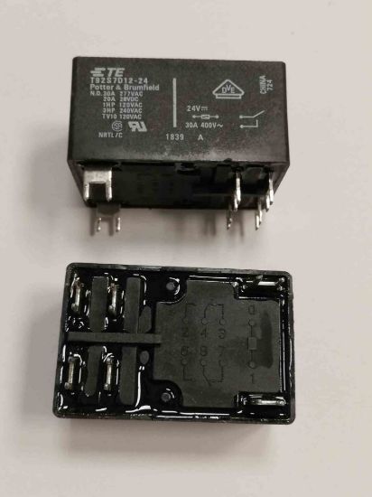 T92S7D12-24 24V 30A DPST-NO SCHRACK GÜÇ RÖLE resmi