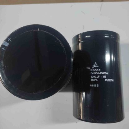 B43455A9828M 8200MF 400V 90x144 TRİMER KONDANSATÖR resmi