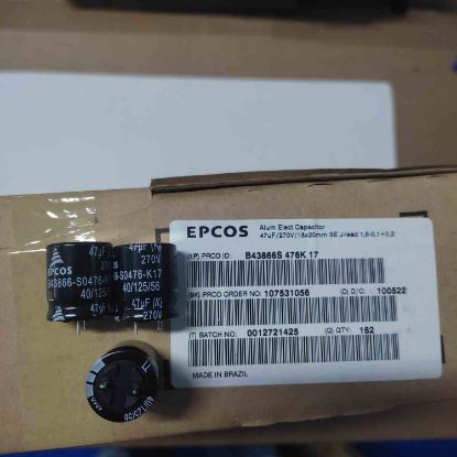 B43866S476K17 47MF 270V  resmi
