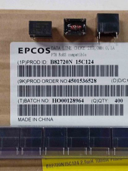 B82720N15C124 2.9mH 100mA Filitre resmi