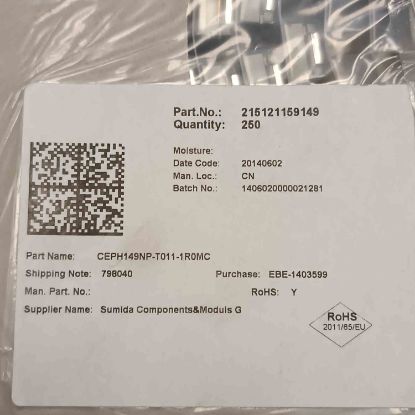 CEPH149NP-T011-1R0MC 1uH 20A SMD BOBİN resmi