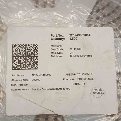 CR54NP-100MC 10uH 1,44A 6,1x5,6x4,85 SMD BOBİN resmi