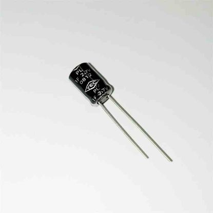 WPL2R71050812C 1F 2.7V 7x12 UZUN AYAK YAGEO KONDANSATÖR resmi
