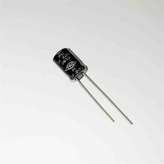 WPL2R71050812C 1F 2.7V 7x12 UZUN AYAK YAGEO KONDANSATÖR resmi