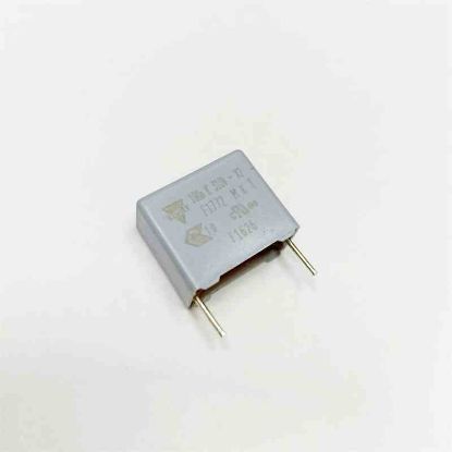 100NF 310VAC  X2 15mm VISHAY POLYESTER KONDANSATÖR resmi