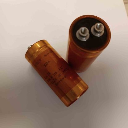 TYP IA DIN 41248 LL 2200MF 100V ELKO KONDANSATÖR resmi