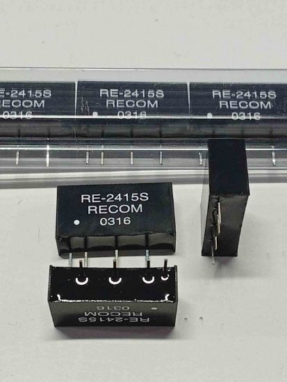 RE-2415S 24V GİRİŞ 15V ÇIKIŞ 1W CONVERTOR RECOM Konvertör resmi