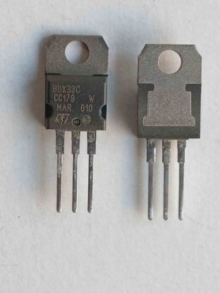 BDX33C 10A 100V TO220 ST Darlington TRANSİSTÖR resmi
