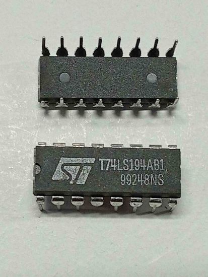 T74LS194AB1 DIP ST 74 SERİSİ ENTEGRELER resmi