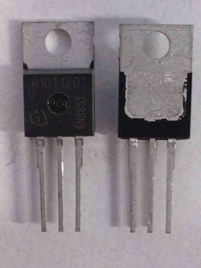 H10T120 10A 1200V TO220 IGBT TRANSİSTÖR resmi