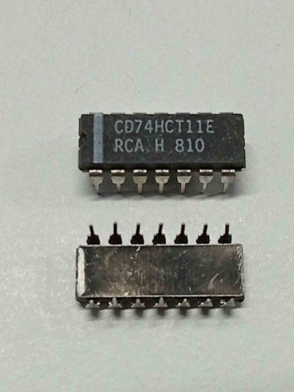 CD74HCT11E DIP RCA 74 SERİSİ ENTEGRELER resmi