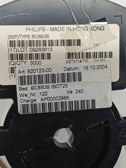 BC850B PHILIPS SMD TRANSİSTÖR resmi