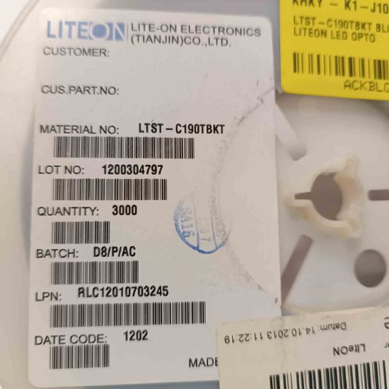 LTST-C190TBKT BLUE 603 470nm LITEON LED OPTO resmi