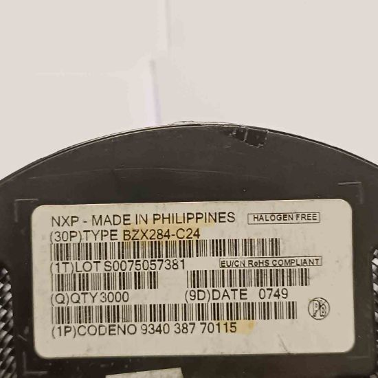 BZX284C24 24V 300mA SOT23 NXP ZENER DİYOT resmi