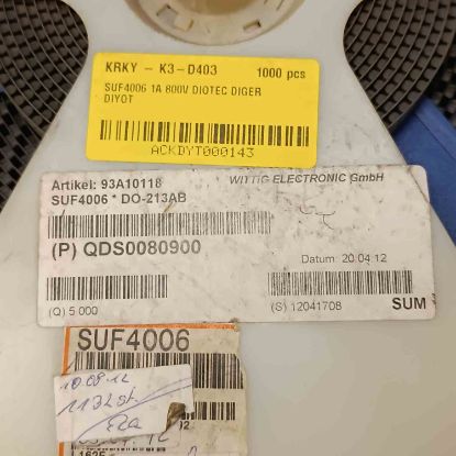 SUF4006 1A 800V DIOTEC DİYOT resmi