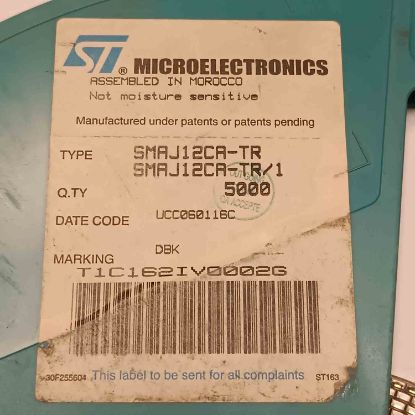 SMAJ12CA 12V STMicroelectronics Transil DİYOT resmi