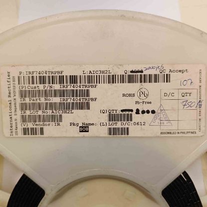 IRF7404TRP 6.7A 20V SOIC8 MOSFET TRANSİSTÖR resmi
