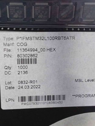 STM32L100RBT6ATR resmi