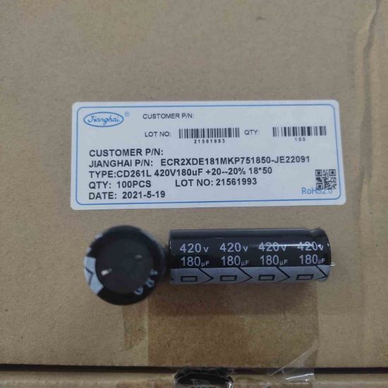 ECR2XDE181MKP751850JE22091 180MF 420V 18x50 ELKO resmi