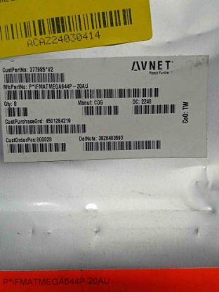 ATMEGA644P-20AU ATMEL resmi