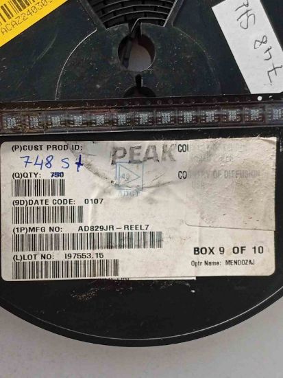 AD829JR-REEL7 AD resmi