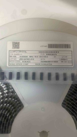 MA-406 -8.000000 MHz. Seiko 21 resmi