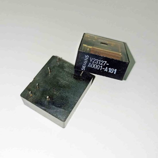 V23127-A0001-A101 6V 8A 1C 5PIN SIEMENS GÜÇ RÖLE resmi