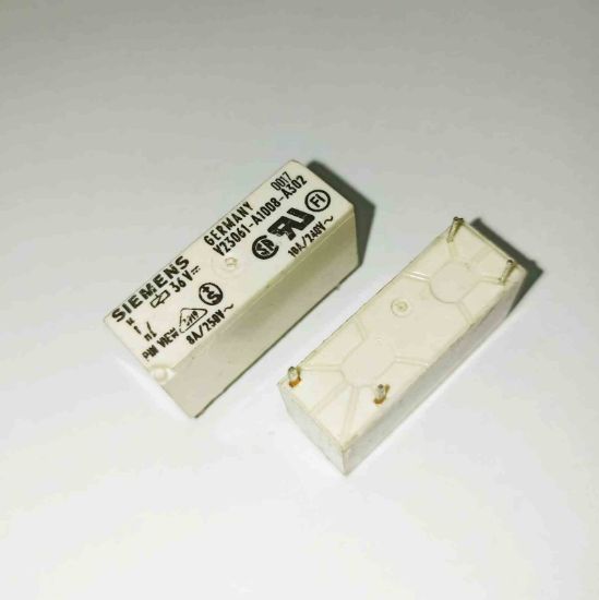 V23061-A1008-A302 36V 8A 1NO 4PIN SIEMENS GÜÇ RÖLE resmi